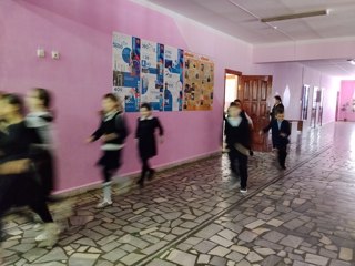 Урок безопасности, тренировка эвакуации