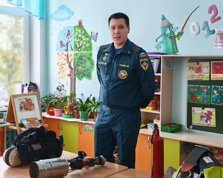 Всероссийский открытый урок культуры безопасности в "Калинке"