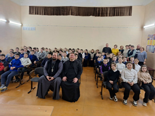 Встреча с представителями Алатырской епархии., посвящённая духовно-нравственному воспитанию школьников