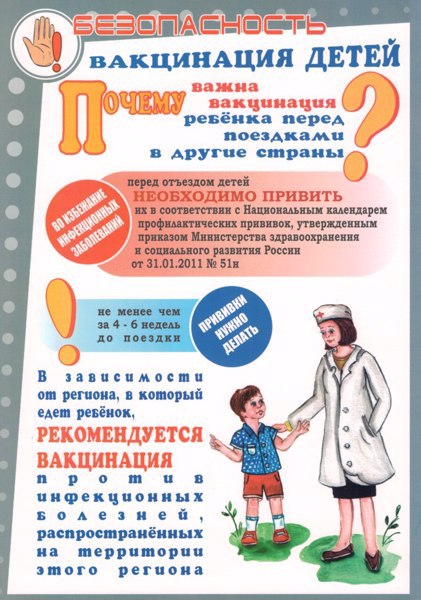 О профилактических прививках.
