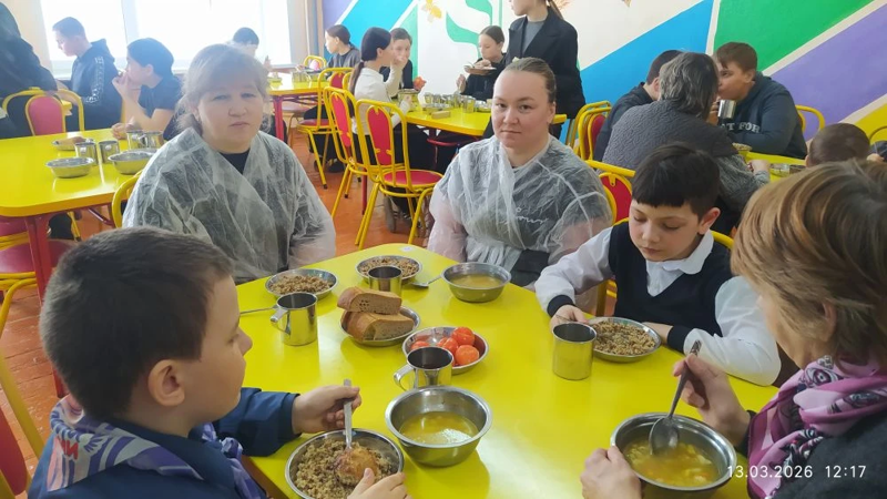 Родительский контроль в школьной столовой