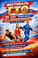 Приглашаем на Фестиваль ГТО!