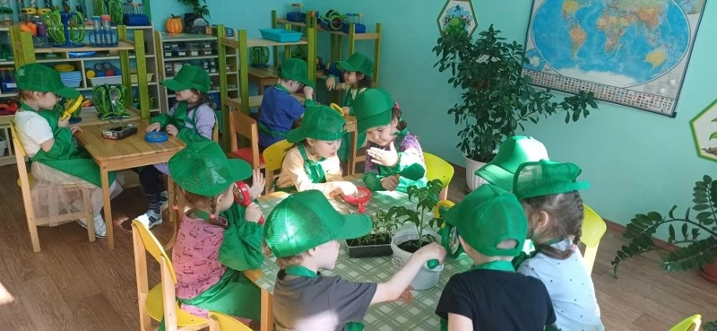 В агролаборатории
