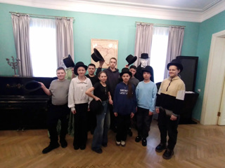 В музее Лобачевского