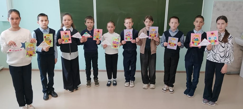 Акция «Пасхальная открытка солдату»