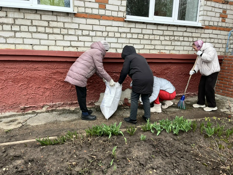 Первый весенний субботник