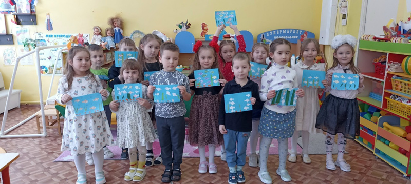 "Рыбки в аквариуме"