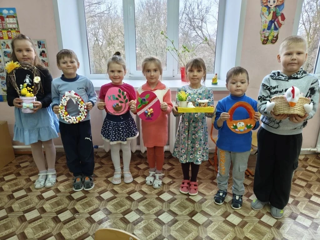 Подготовка к Пасхе в старшей группе "Радуга"