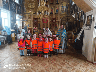 Посетили храм Рождества Христова в селе Хыркасы