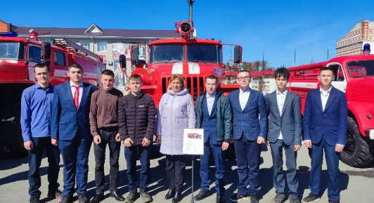 Пожарной службе Яльчикского МО - 65 лет!