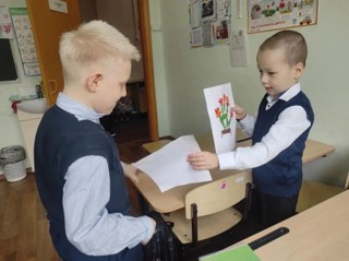 Цветы другу