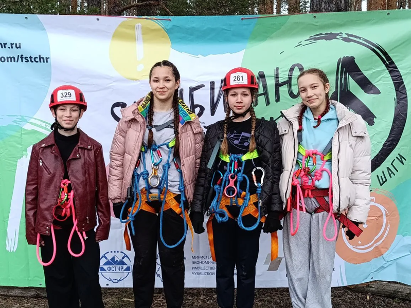 Участие в Республиканских соревнованиях по спортивному туризму «Золотой карабин.
