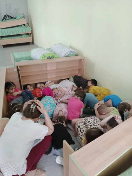 В детском саду №13 «Теремок» прошли всероссийские учения по безопасности