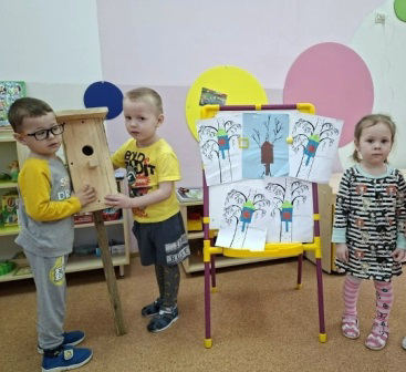 Весенние заботы малышей
