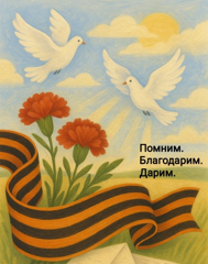 Помним. Благодарим. Дарим.