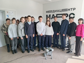 Экскурия в Цивильский аграрный колледж с учащимися 8-9 классов