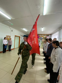 Часовой у знамени Победы! 🌟