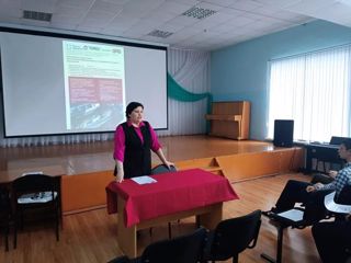 Профориентационная встреча с представителем АО “ЧПО им. Чапаева” прошла в Ибресинской школе №1