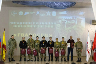 Завершился республиканский этап юнармейских сборов «Гвардеец»: команда Моргаушского округа завоевала серебро