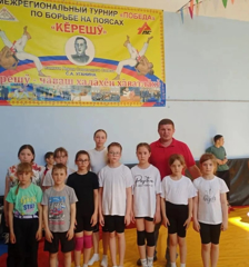 Поздравляем юных борцов нашей школы