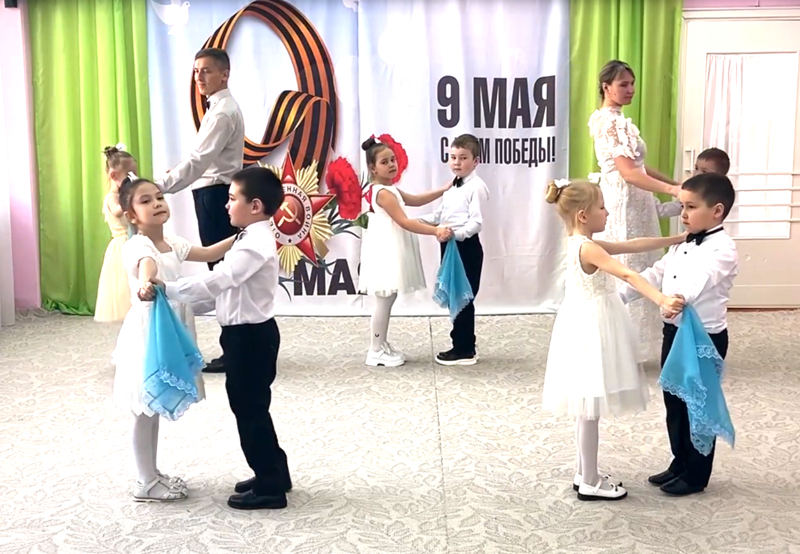 🕊️ Мы помним, мы гордимся: детский сад принял участие в акции «Синий платочек»! 🕊️