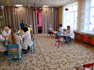 Выездной медосмотр в МБДОУ «Детский сад №1 с. Янтиково»