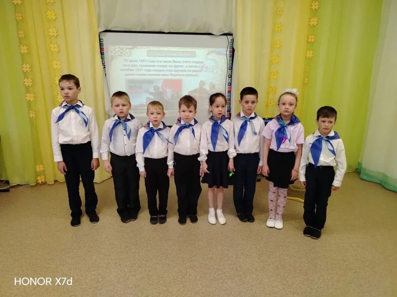 Разговор о важном для орлят-дошколят, посвященный Дню Победы