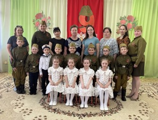 Помним. Гордимся. Чтим. День Победы в детском саду.