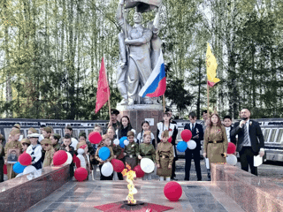 Торжественный митинг, посвященный празднику Дня Победы
