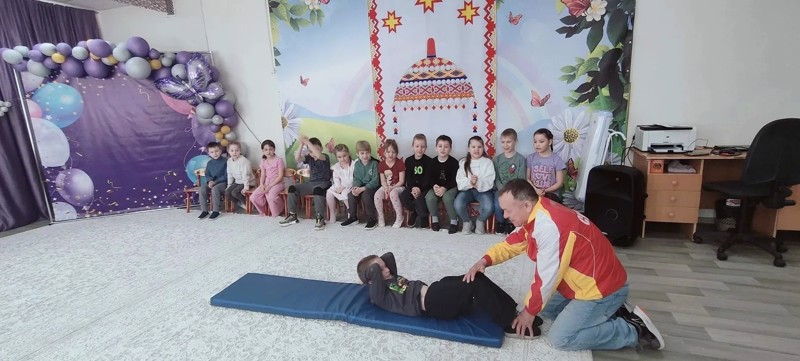 Продолжается приём нормативов ГТО среди дошкольников