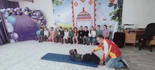 Продолжается приём нормативов ГТО среди дошкольников
