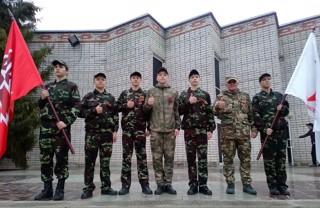 На юнармейских военно-патриотических сборах «Гвардеец»