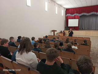 В школе прошла встреча с инспектором ПДН в рамках Единого дня профилактики