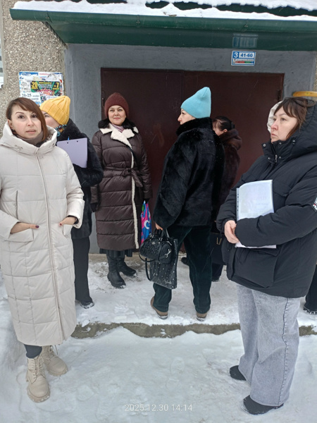Межведомственная проверка семей, находящихся в социально опасном положении.