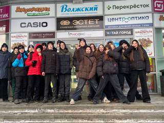 Ученики 8Г класса посетили кинотеатр «Волжский»