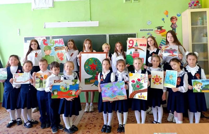 Участие в акциях, посвящённых 9 Мая.