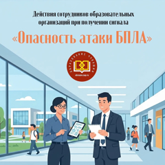 Напоминаем, как действовать при угрозе атаки БПЛА: куда прятаться, как вести себя в помещении и на улице.