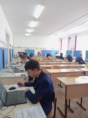 В Красночетайской школе прошли всероссийские тренировочные мероприятия ГИА
