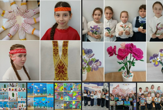 По итогом промежуточной аттестации 14 мая в объединения " Стиль",  прошла итоговая выставка детских работ