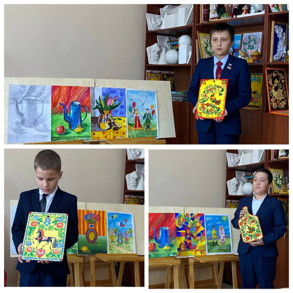 Экзамен по изобразительному искусству в Яльчикской школе искусств