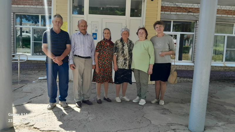 В РОДНОЙ ШКОЛЕ СПУСТЯ 55 ЛЕТ