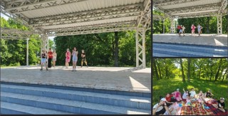 "День здоровья" в Городском парке стал настоящим праздником для воспитанников студии «Грильяж»!