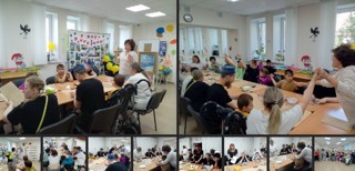 Мастер-класс для детей с ограниченными возможностями здоровья в социальном центре "Мир добра"