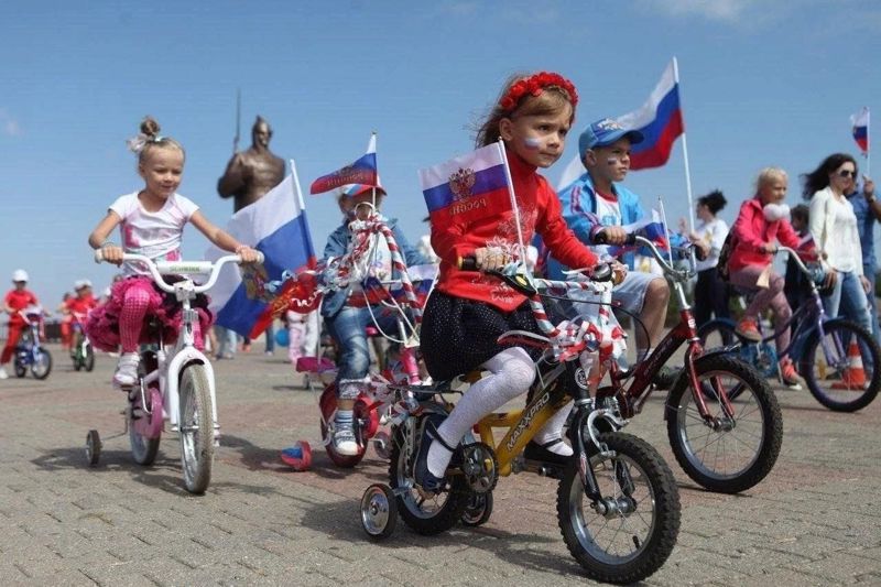 "Велозабег - 2026", посвященный Дню России (старшие дошкольные группы)