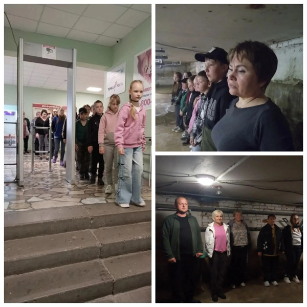 Проведена учебная тренировка