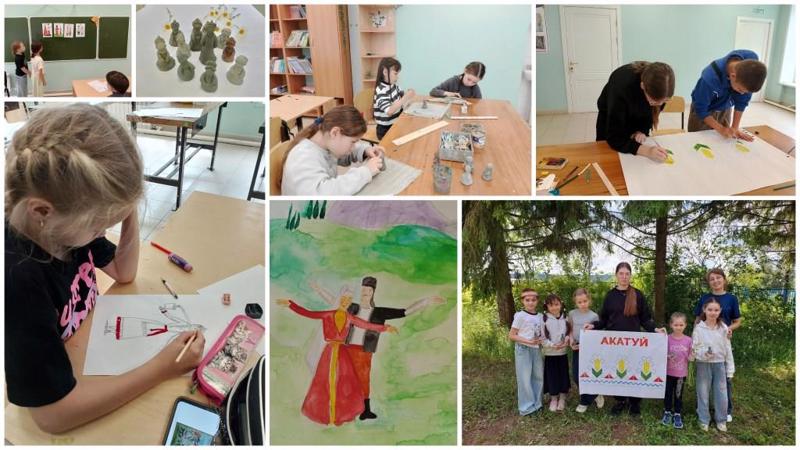 Неделя, посвящённая чувашскому празднику земледельцев "Акатуй".