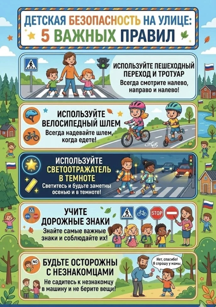 Детская безопасность на улице