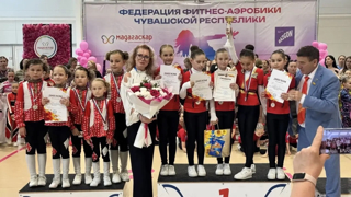 На базе ФСК «Волга» прошли соревнования по фитнес-аэробике!