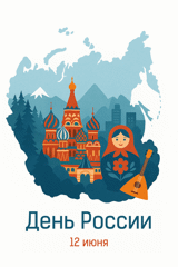 С днем России!