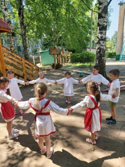 Акатуй в детском саду.